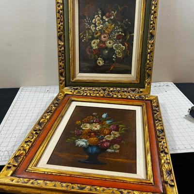 2 ART Pictures Framed, Still Life's