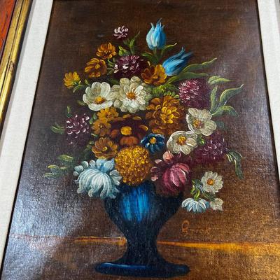 2 ART Pictures Framed, Still Life's