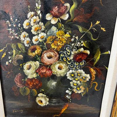 2 ART Pictures Framed, Still Life's