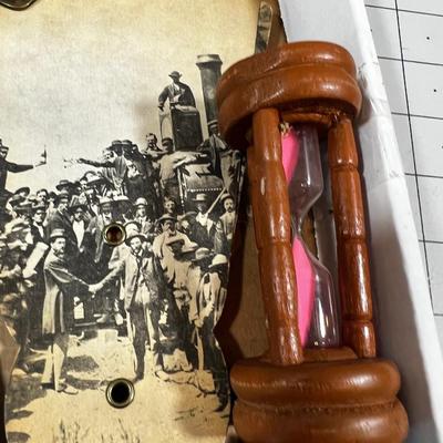 Tray of Junk Drawer Clean Out: Knives, watches, bullets and such