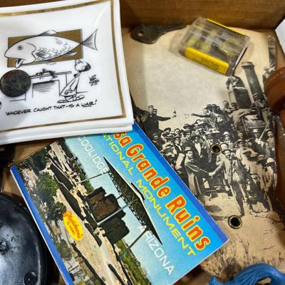 Tray of Junk Drawer Clean Out: Knives, watches, bullets and such