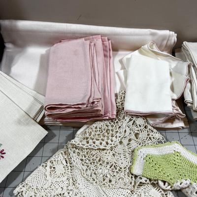 Linen Drawer Clean Out with Mother Hubbard Runner