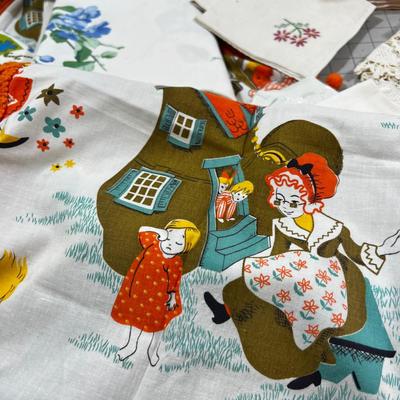 Linen Drawer Clean Out with Mother Hubbard Runner