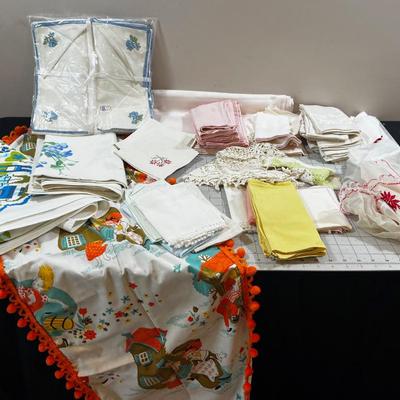 Linen Drawer Clean Out with Mother Hubbard Runner