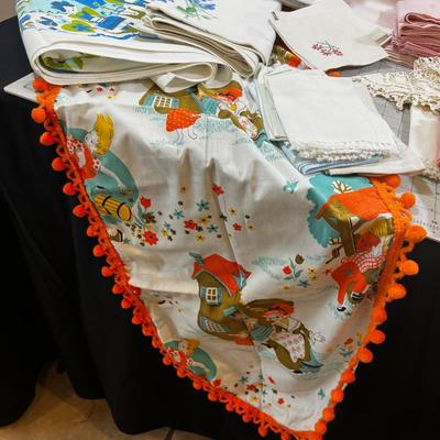 Linen Drawer Clean Out with Mother Hubbard Runner