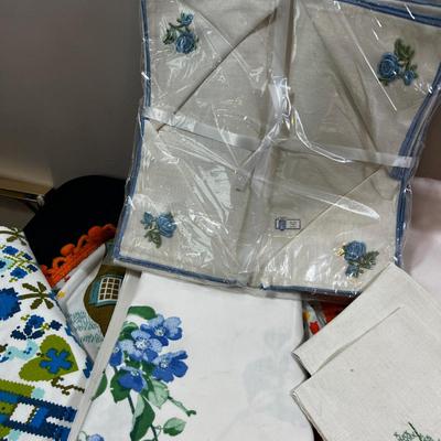 Linen Drawer Clean Out with Mother Hubbard Runner