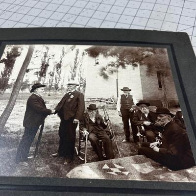 CR SAVAGE PHOTO of:  Thomas Barratt in Pioneer Utah PHOTO Circa 1880's or 90's 