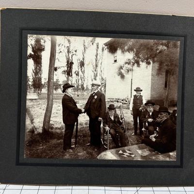 CR SAVAGE PHOTO of:  Thomas Barratt in Pioneer Utah PHOTO Circa 1880's or 90's 