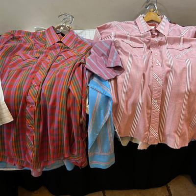 10 Western Snap Shirts 