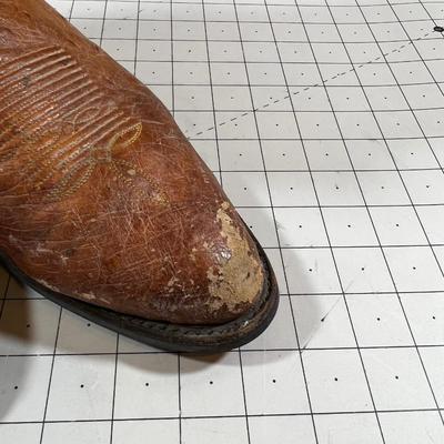 Tony Lama Ostrich  Skin  Brown Boots