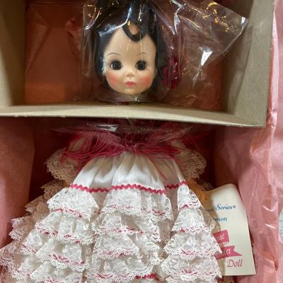 Madam Alexander Dolls (2)Carmen & Renoir  NEW in the box. 