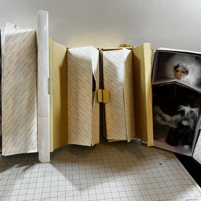 4 Native American Dolls: Named Quick Fox,  Many Stars Silver Moon Plus Notak (Eskimo)