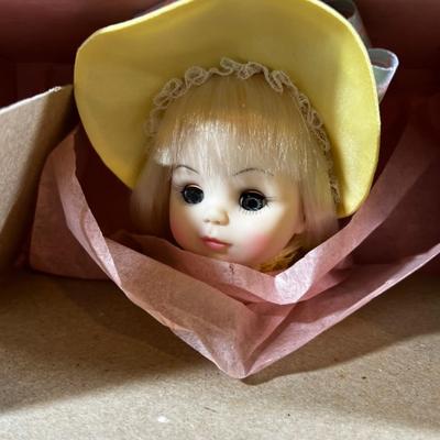 Madam Alexander Dolls (2) 13" Tall Ingrid and Rebecca  NEW in the box. 