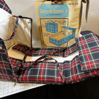 Vintage Baby Carry All Bassinet NEW with Original Box. For mothers on the Go! 