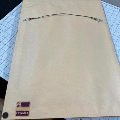 Nude Art Print in Gold Frame