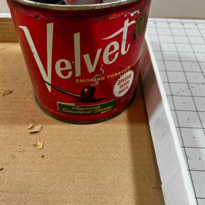 Box of Keys in Pipe Tobacco Can 