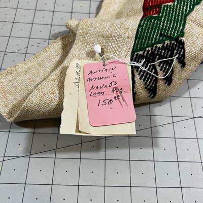 Tagged as  Authentic Antique Navajo Pillow like 