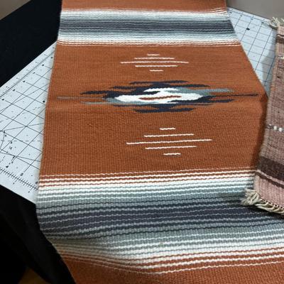 2 Navajo rugs Small Weavings 