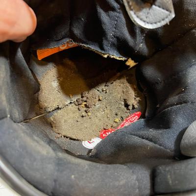 Vintage Blue Sparkle Helmet