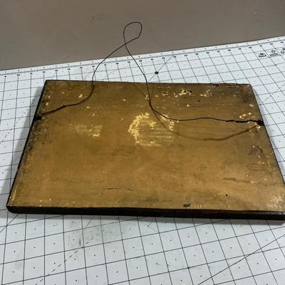 Antique Print of Soldiers Marching off to WWI 