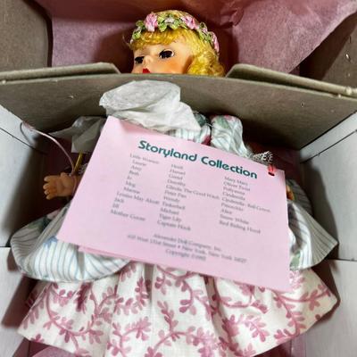 Madame Alexander Character Dolls: Pinocchio, Christopher, Columbus, Wendy, Polly Anna