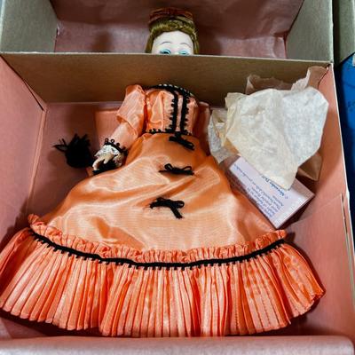  4- MADAME Alexander Dolls 8" Jasmine, Violetta, Coco, Maid Marion