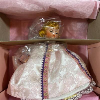  4- MADAME Alexander Dolls 8" Jasmine, Violetta, Coco, Maid Marion