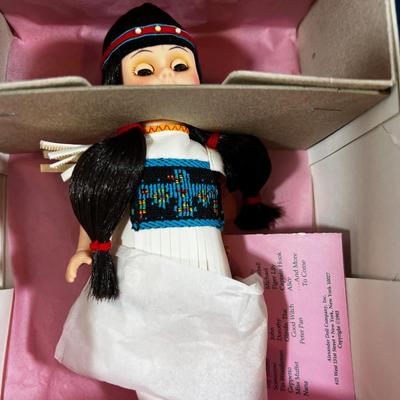 Madam Alexander Dolls (6) Character Dolls - NEW in the box. Cap. Hook, Tiger Lilly, Aladdin etc.