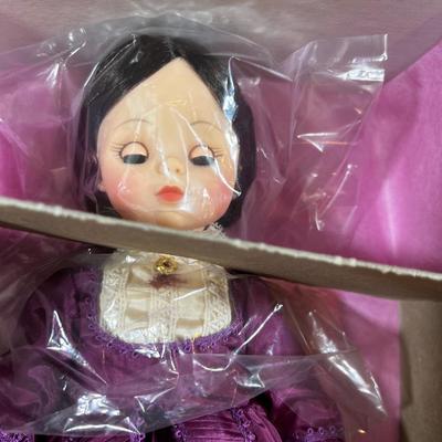 Madam Alexander Dolls (2) 13" Tall Polly Ana and Louisa May Alcott  NEW in the box. 