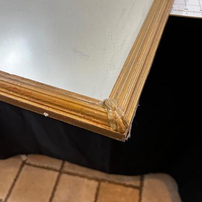Gold Framed Mirror 