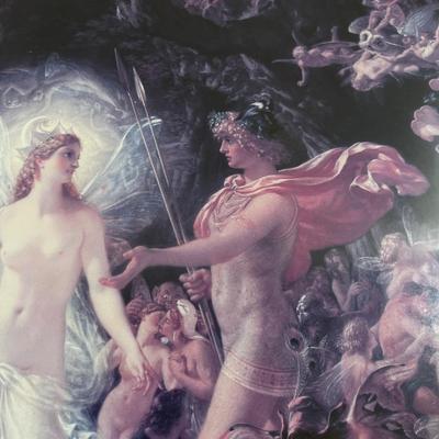 Framed Print Quarrel of Oberon and Titania 