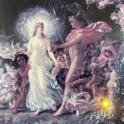 Framed Print Quarrel of Oberon and Titania 