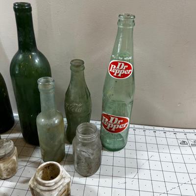 Old Bottles, lot of them