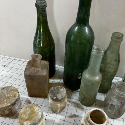 Old Bottles, lot of them