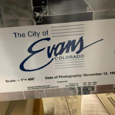 Aerial photo of Evans Colorado 4â€™ x8â€™