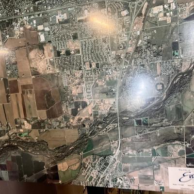 Aerial photo of Evans Colorado 4â€™ x8â€™