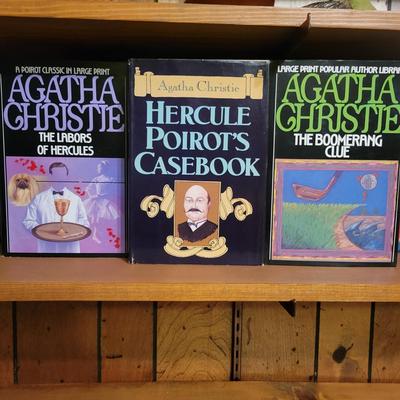 Hardcover Books by Agatha Christie (1BLR-DW)