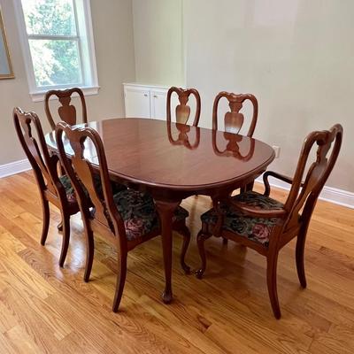 AMERICAN DREW ~ Cherry Grove ~ Queen Anne Dining Room Set
