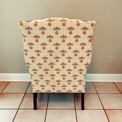 LANE ~ Hickory Tavern ~ Pair (2) ~ Pineapple Wingback Chairs