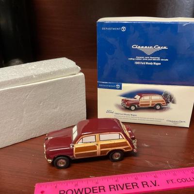 Department 56 1949 Ford Woody Wagon.