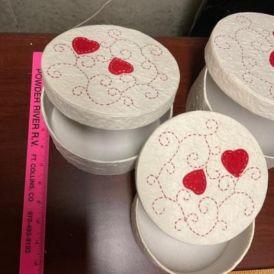 Three Heart Boxes