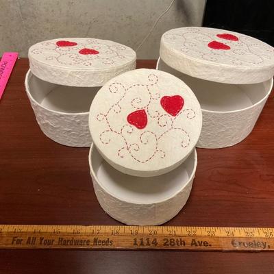 Three Heart Boxes