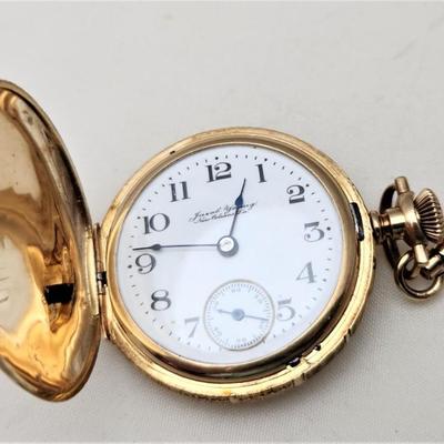 Lot #201J  Beautiful 14kt Yellow Gold Ladies Pocket Watch