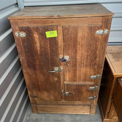 Cool Antique Ice Box