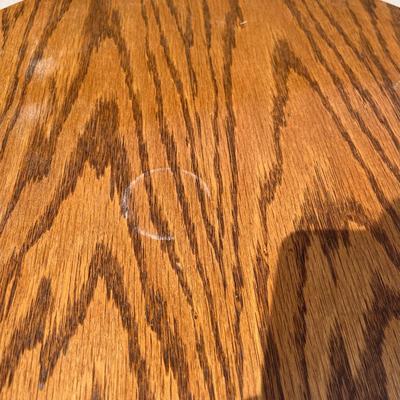Set of end tables Oak
