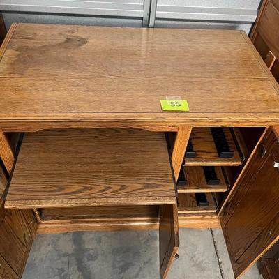 Desk Media Cabinet