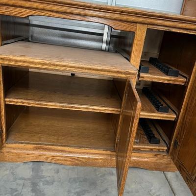 Desk Media Cabinet