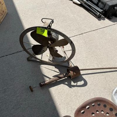 Vintage Fan and Sprayer