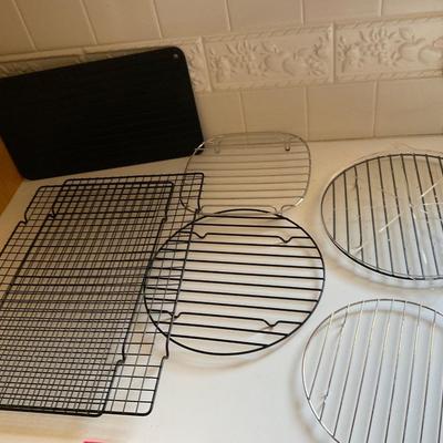 Baking Racks and Miracle Thaw Tray.