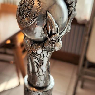 Lot #203  Fantasy-Themed Cane with Dragon Claw Handle